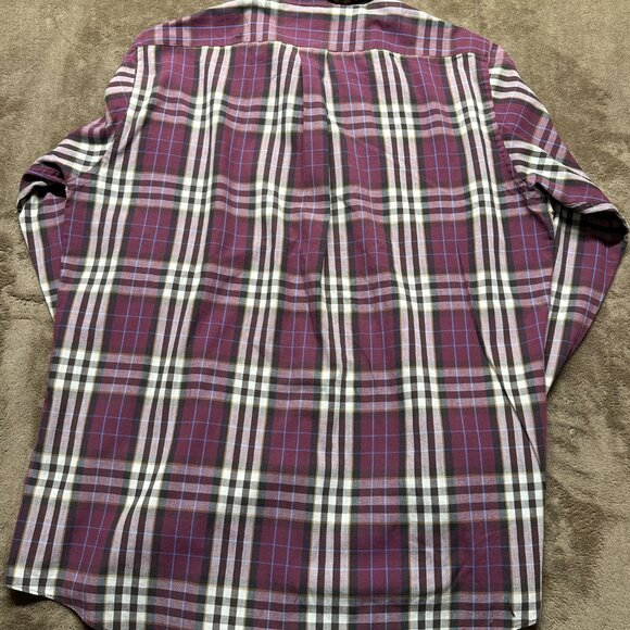 Vintage Chaps Ralph Lauren Plaid Button Down Shirt Men’s Large - Picture 6 of 6